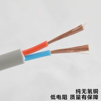 酷门电线电缆 防冻线 地拖插座电线RVV 2*1.5平方