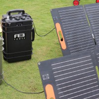 MoveTo 便携式拉杆箱太阳能发电站5000W