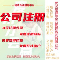 武汉公司注册-代理记账-一站式办理-全程代办